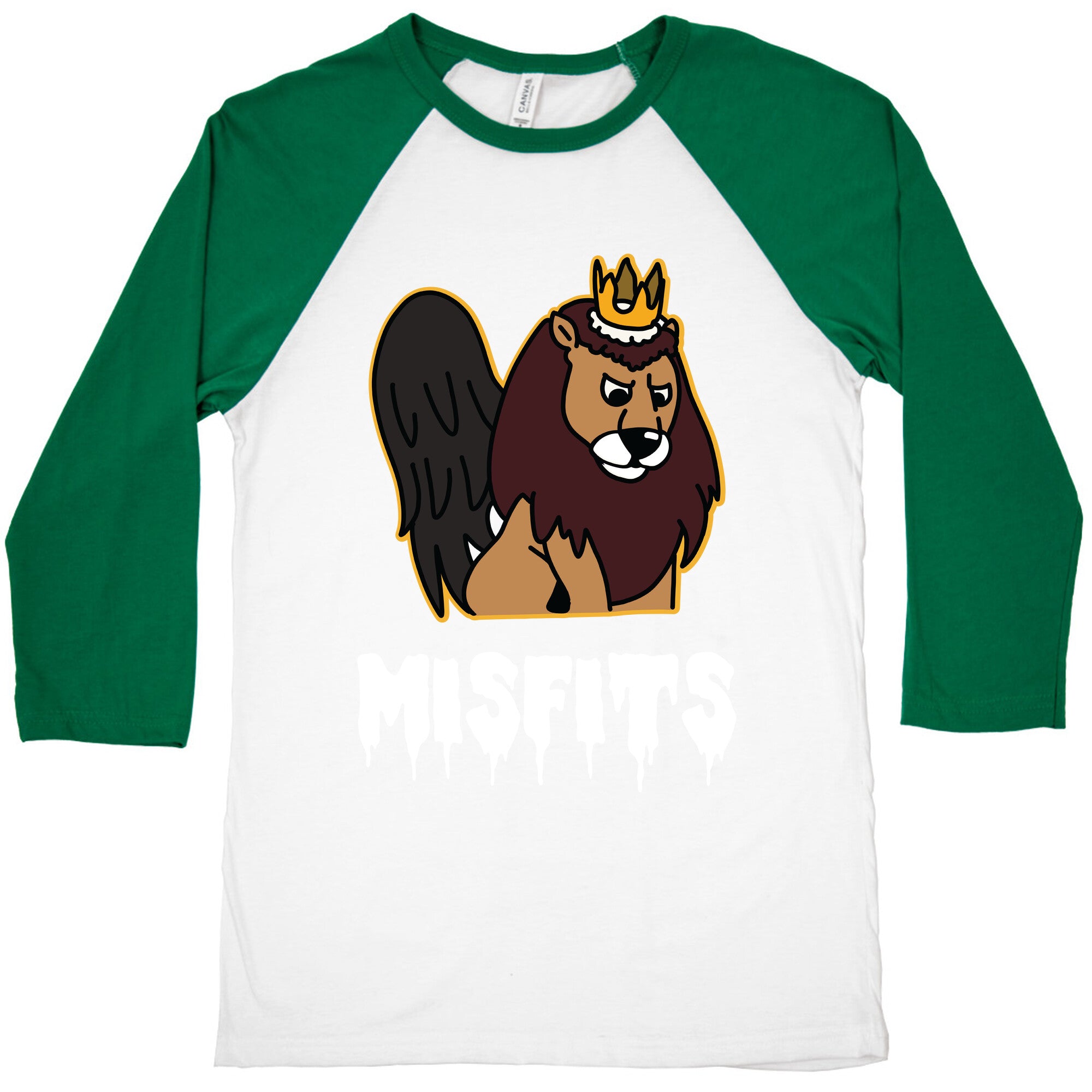 Misfits Moonracer Baseball Tee